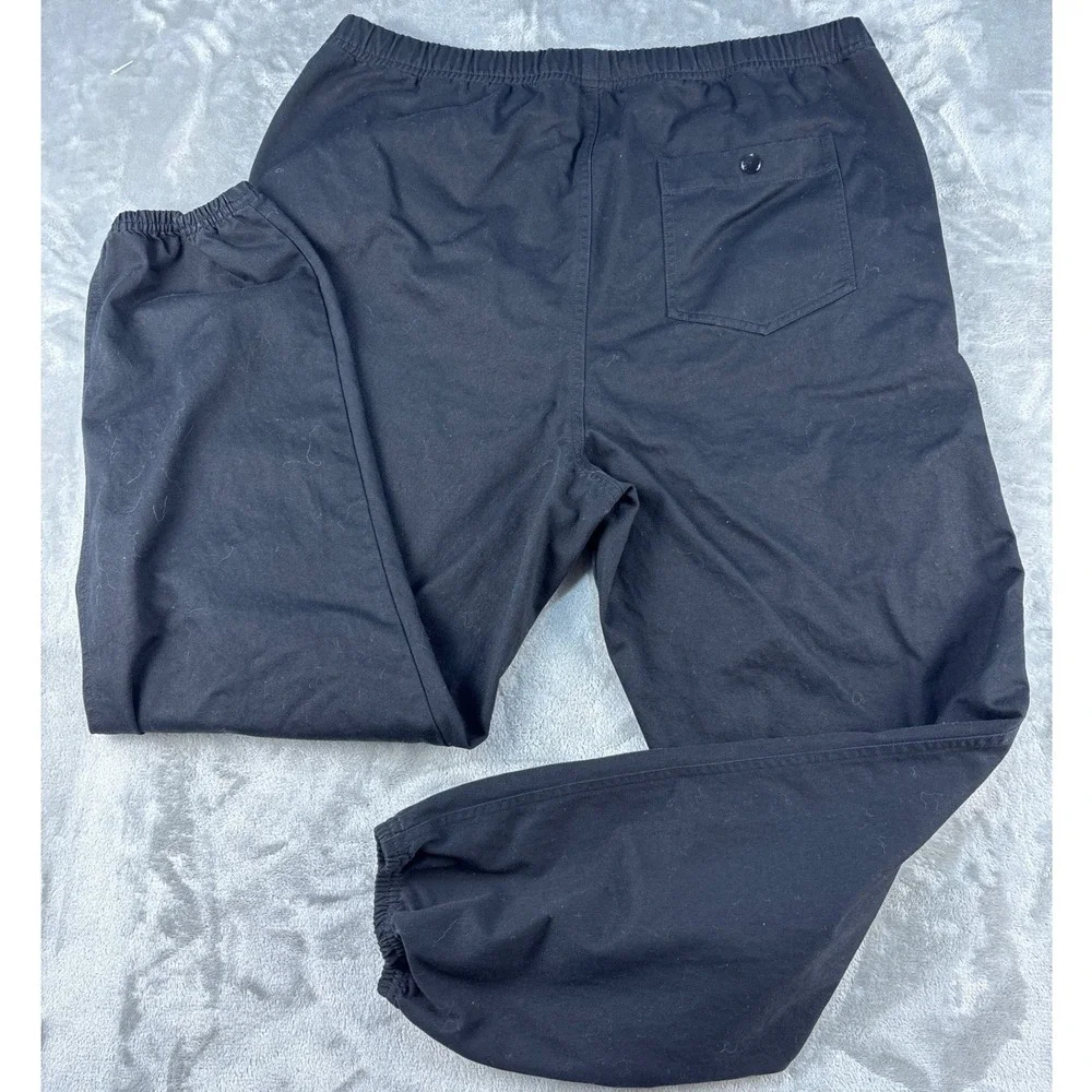 Alexander Wang Jogger Pants Mens XL Dispo A/W 16-17 Black Graphic EUC